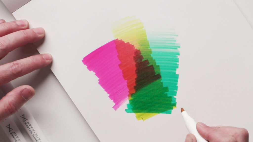 Blend with Markers_close