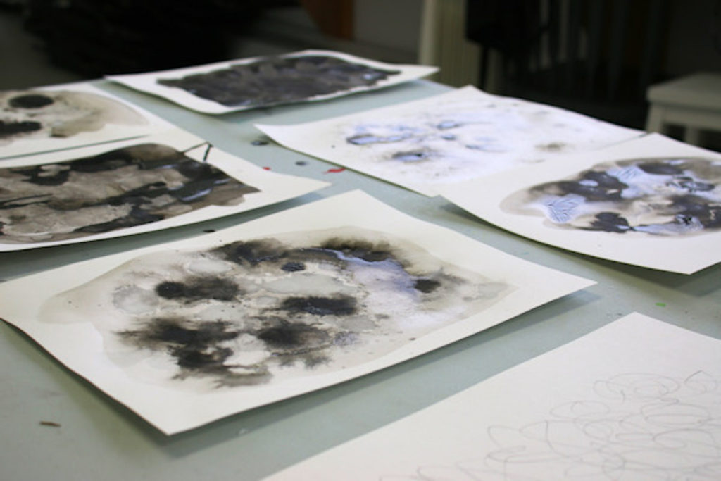 India Ink | Developing a Subconscious Concept for Your Art Tutorial | The Big Picture Art Project | Drawing Techniques | Sandrine Pelissier | Artists Network